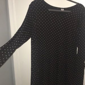 Long Sleeve Polka Dot Dress